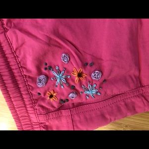 Hand Embroidered Patagonia Barely Baggies